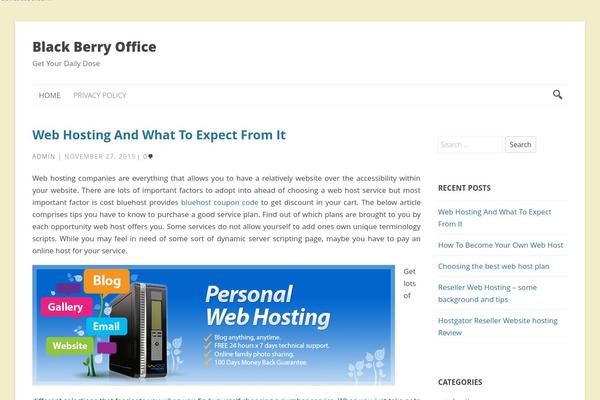 blackberryoffice.com site used Penny