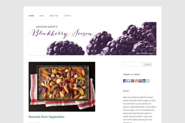 Site using Smooth Scroll Up plugin