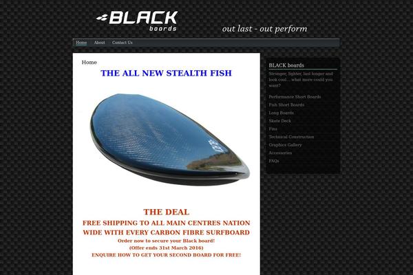blackboards.co.nz site used Carbonize