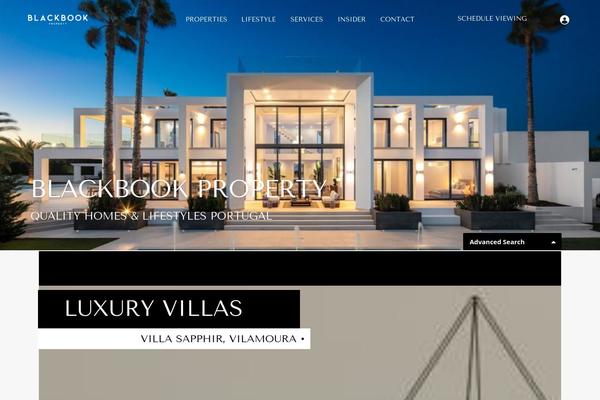WP Residence theme site design template sample