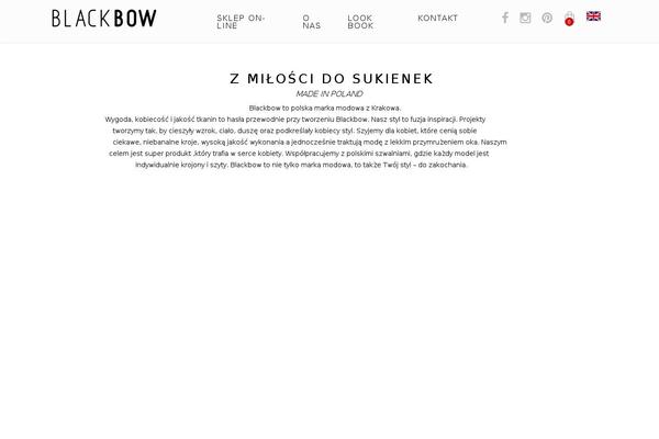 blackbow.pl site used Klass