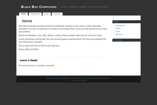 OnePress theme site design template sample