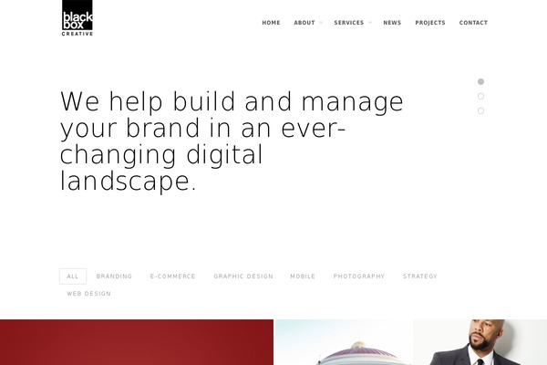 GridStack theme site design template sample