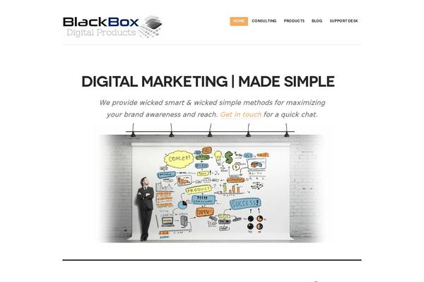 Sparks theme site design template sample