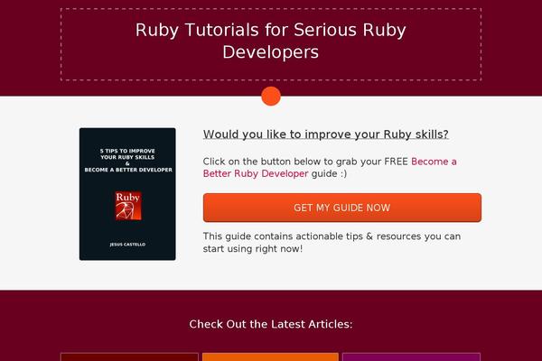 Rise theme site design template sample