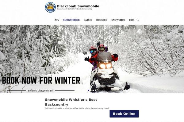 Adventurous theme site design template sample