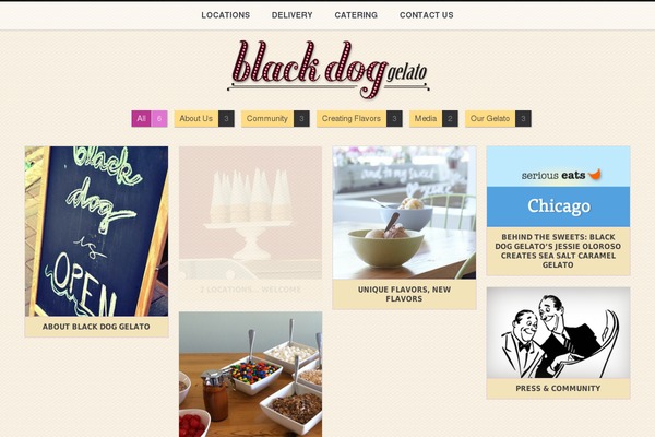 Firefly theme site design template sample