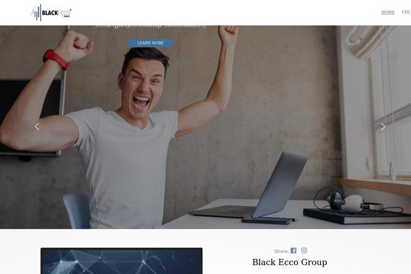 Stål theme site design template sample