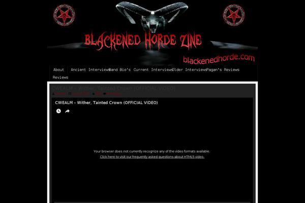 Frontier theme site design template sample