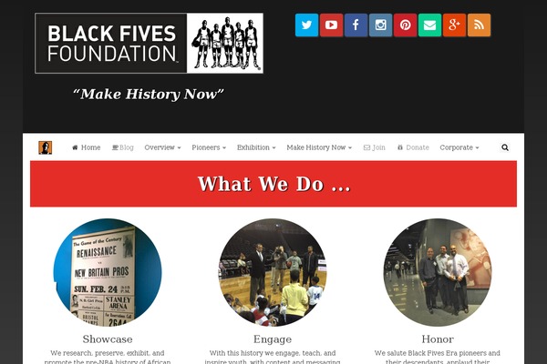 blackfives.org site used Whitehousepro6