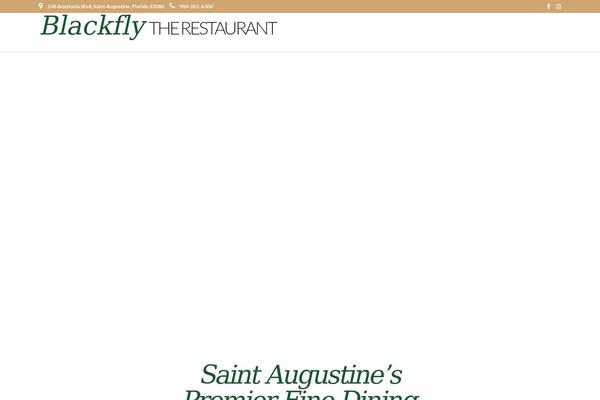 blackflytherestaurant.com site used Grandrestaurant