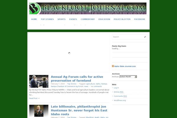 Site using News-Ticker plugin