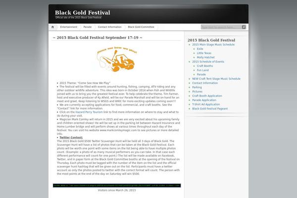 blackgoldfestival.com site used iNove