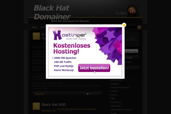 blackhatdomainer.com site used Dots