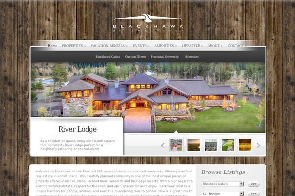 ElegantEstate theme site design template sample
