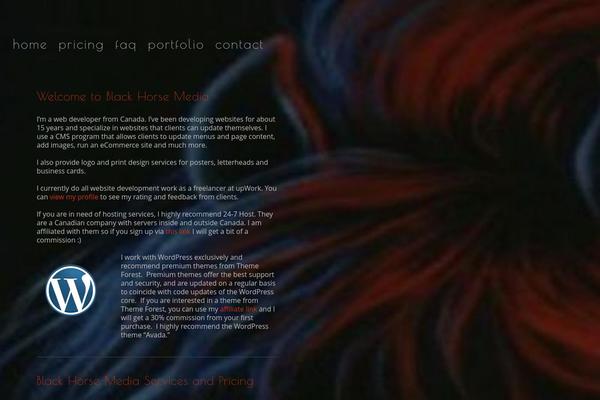 Site using Wp-and-divi-icons plugin