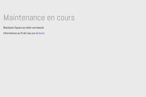 Site using WP Maintenance Mode plugin