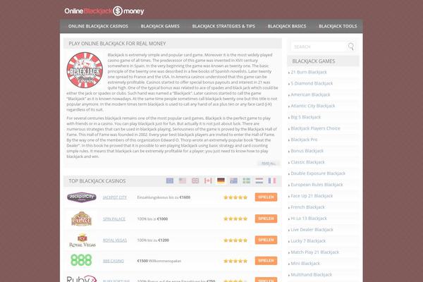 Site using Casino-table plugin