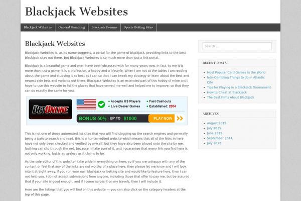 Magazine Basic theme site design template sample