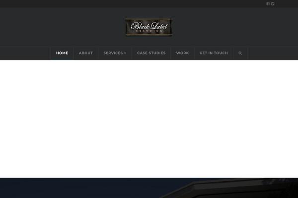 X Child theme site design template sample