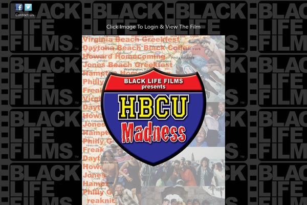blacklifefilms.com site used Videotouch