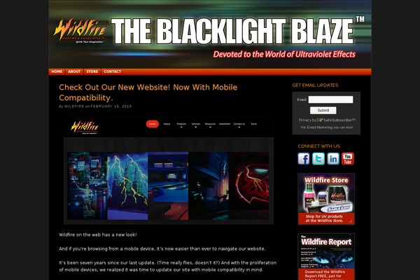 Thesis 1.8 theme site design template sample