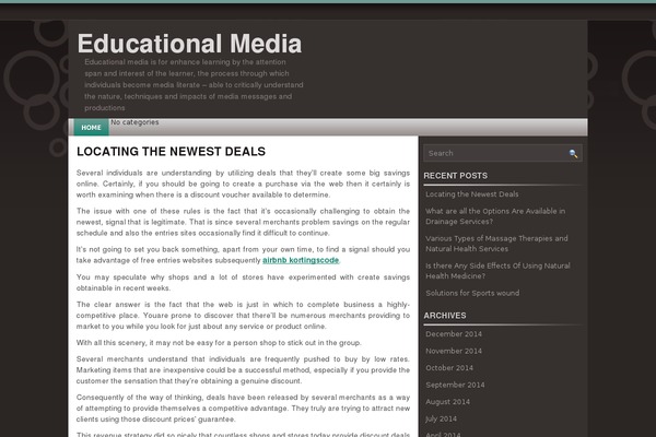 Breza theme site design template sample