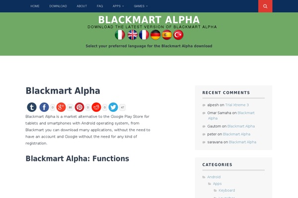 Flato theme site design template sample