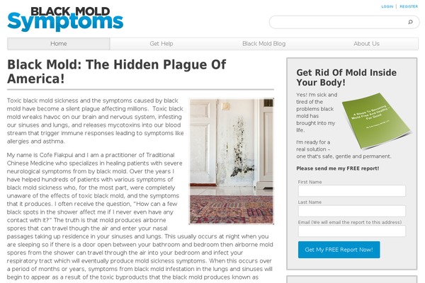 blackmold-symptoms.com site used Webdesignbysimon.com