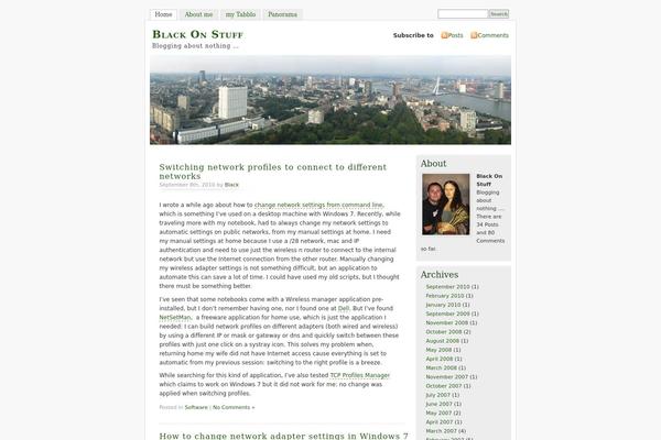 Mistylook-101 theme site design template sample