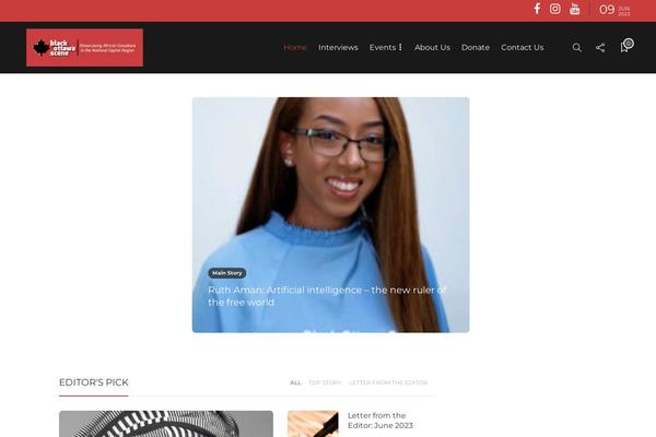 Gillion theme site design template sample