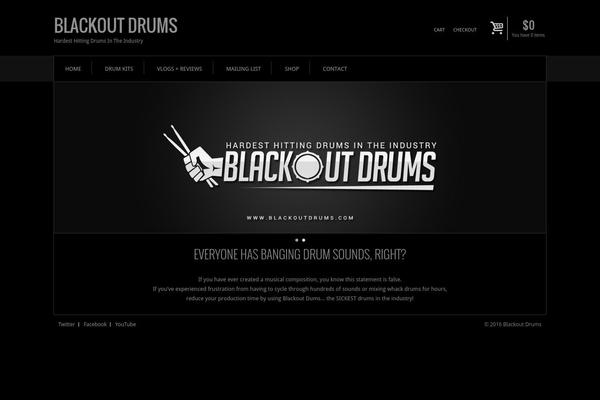 Eshop theme site design template sample