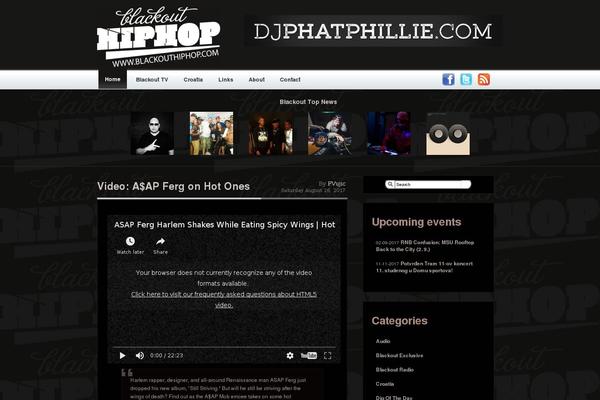 Site using Upcoming Events Lists plugin