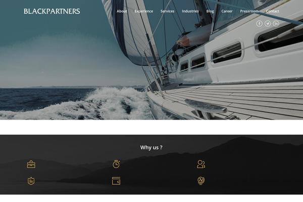 blackpartners.pl site used Blackpartners_theme