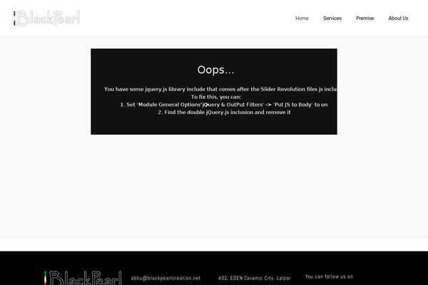 Site using Meow-gallery plugin