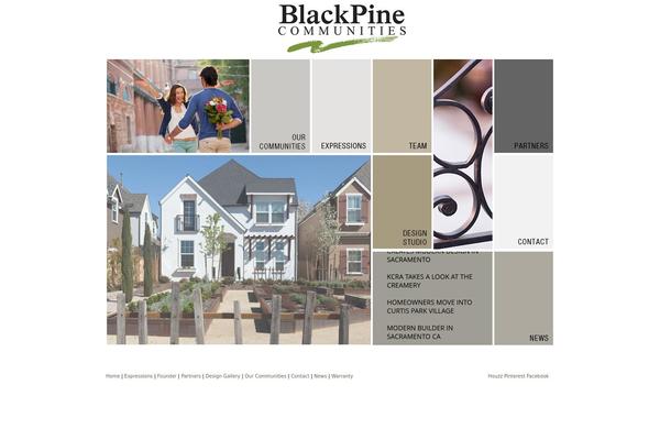 Modernize theme site design template sample
