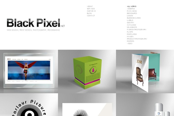 Konzept theme site design template sample