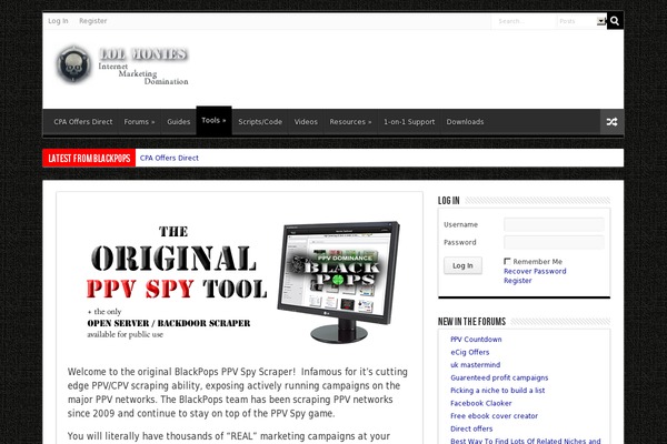 Site using BuddyPress Social plugin