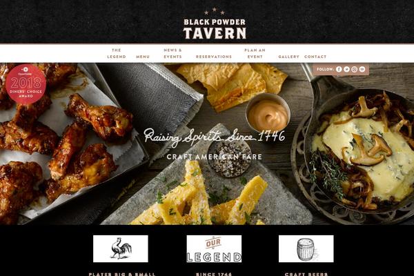 Site using Easy-restaurant-menu-manager plugin