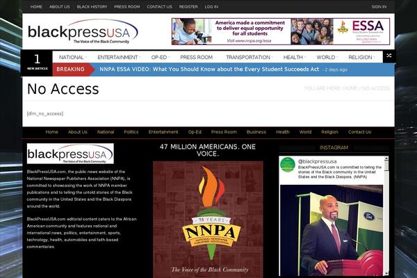 blackpress theme websites examples