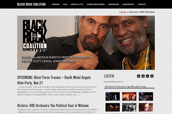Brc theme site design template sample