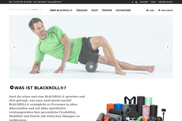 Savoy theme site design template sample