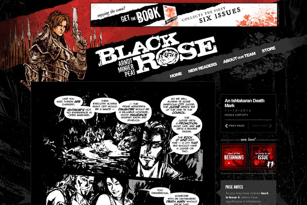 Site using Comic Easel plugin