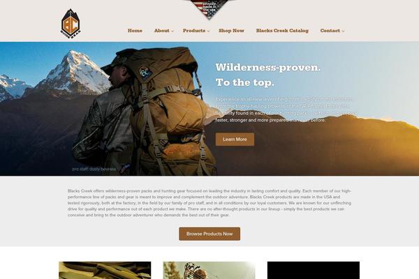 Bb-theme-child theme site design template sample