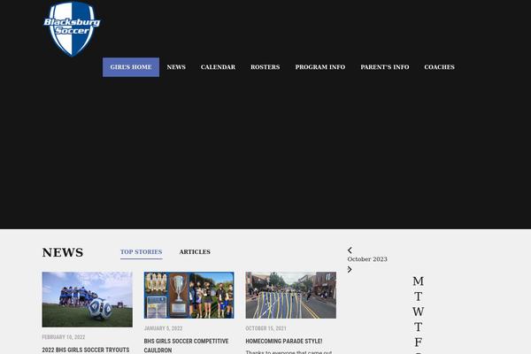 Site using Sportspress-twitter plugin