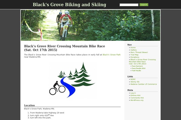 RCG Forest theme site design template sample