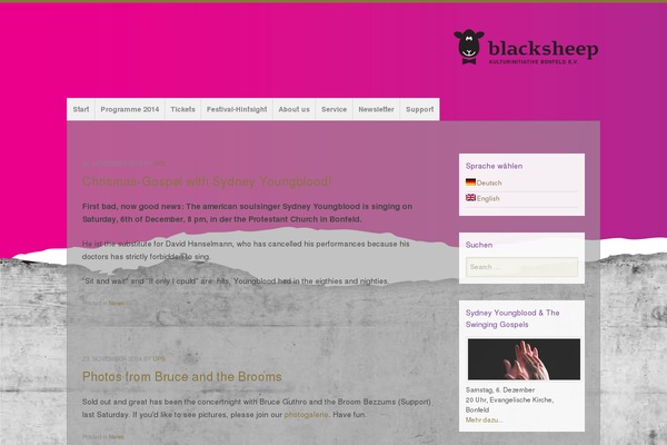 blacksheep-kultur.de site used Misty Lake