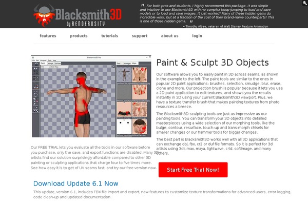 Nimble theme site design template sample