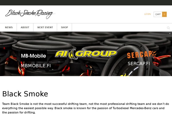 blacksmokeracing.com site used Bsr