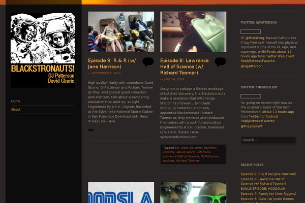 Sunspot theme site design template sample